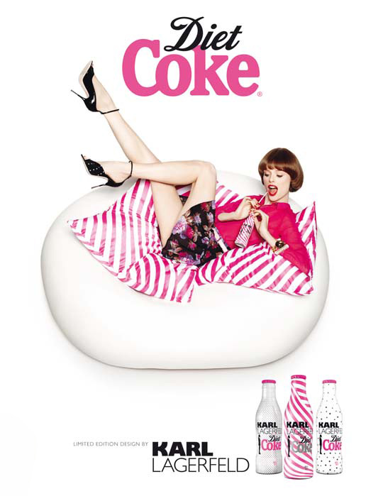 karl lagerfeld diet coke. Karl Lagerfeld Diet Coke 2011