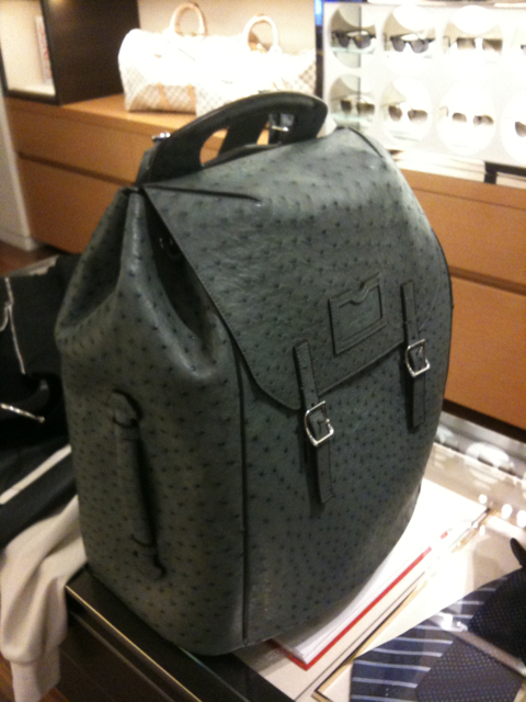 Jay-Z One of a Kind Ostrich Louis Vuitton Backpack